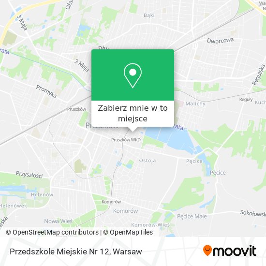 Mapa Przedszkole Miejskie Nr 12