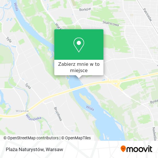 Mapa Plaża Naturystów