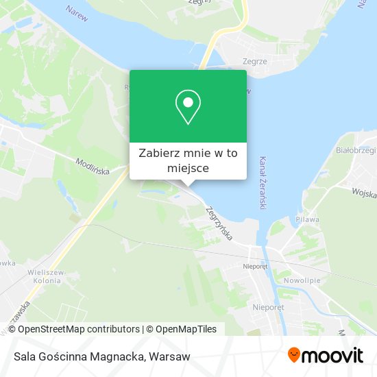 Mapa Sala Gościnna Magnacka