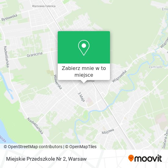 Mapa Miejskie Przedszkole Nr 2