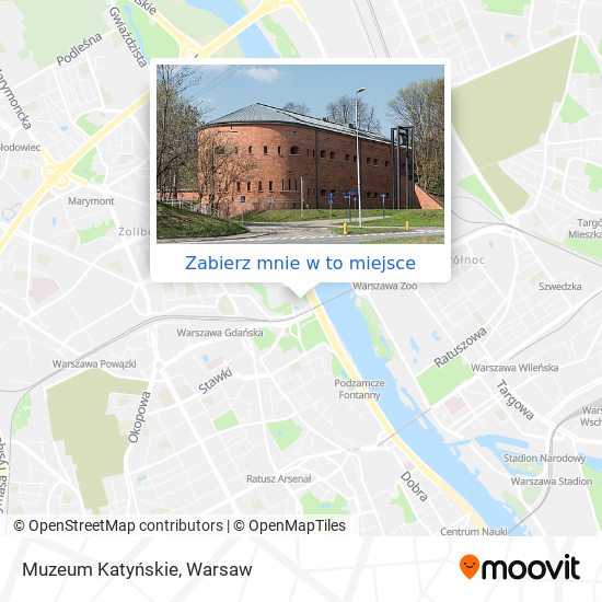 Mapa Muzeum Katyńskie