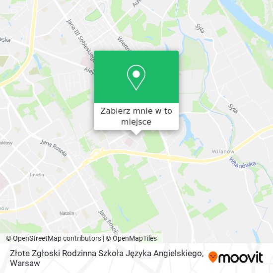 Mapa Złote Zgłoski Rodzinna Szkoła Języka Angielskiego