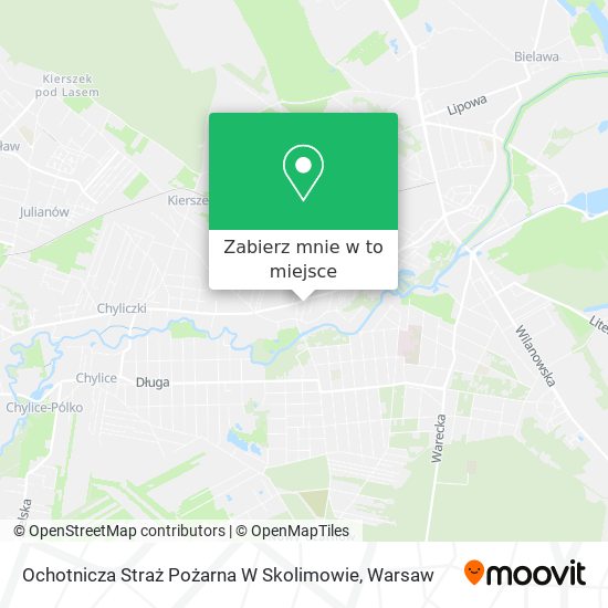 Mapa Ochotnicza Straż Pożarna W Skolimowie