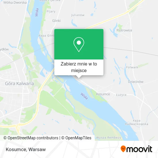 Mapa Kosumce