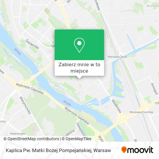 Mapa Kaplica Pw. Matki Bożej Pompejańskiej