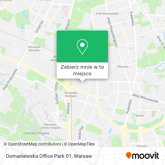 Mapa Domaniewska Office Park 01