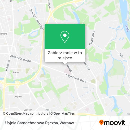 Mapa Myjnia Samochodowa Ręczna