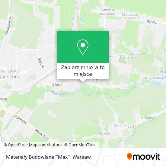 Mapa Materiały Budowlane ""Max""