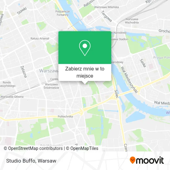 Mapa Studio Buffo