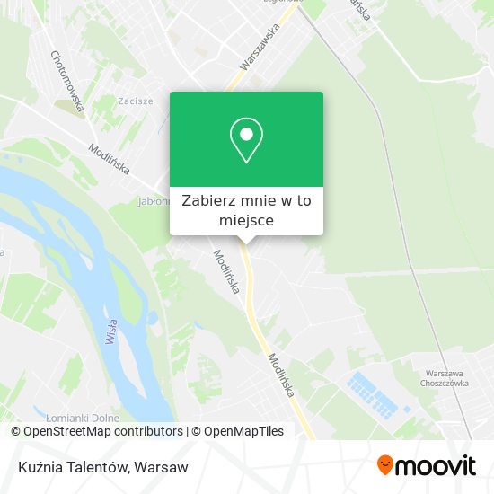 Mapa Kuźnia Talentów