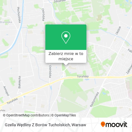 Mapa Gzella Wędliny Z Borów Tucholskich