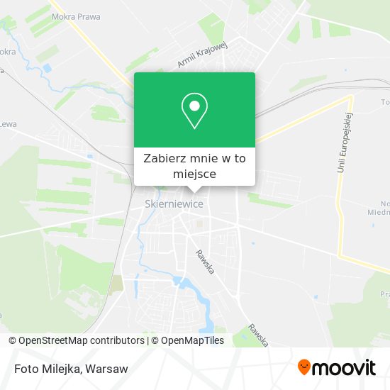 Mapa Foto Milejka