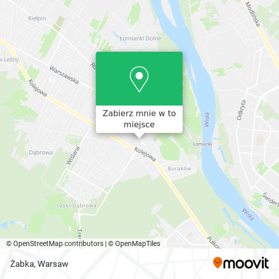 Mapa Żabka