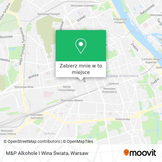 Mapa M&P Alkohole I Wina Świata