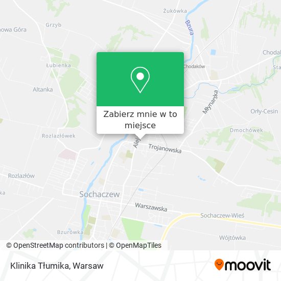 Mapa Klinika Tłumika