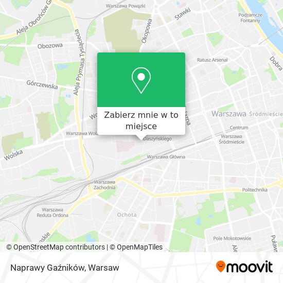 Mapa Naprawy Gaźników