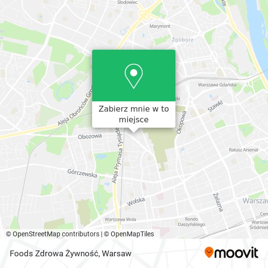 Mapa Foods Zdrowa Żywność