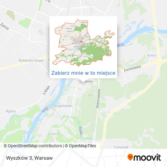 Mapa Wyszków 3