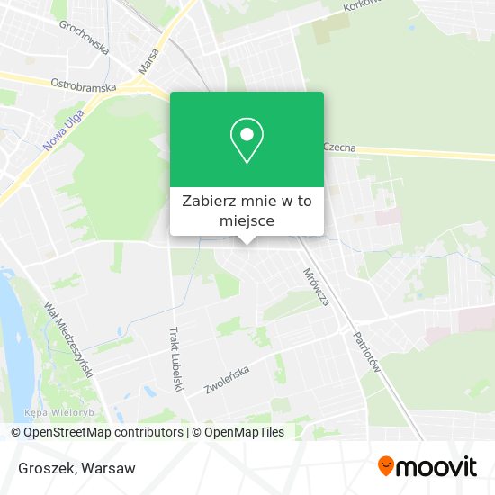 Mapa Groszek