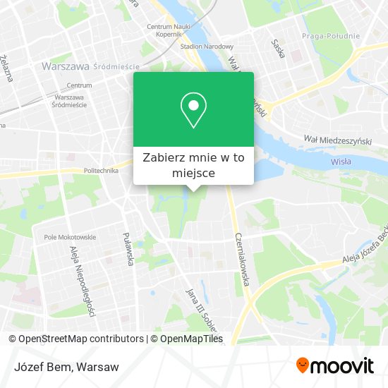 Mapa Józef Bem