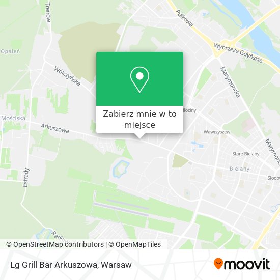 Mapa Lg Grill Bar Arkuszowa