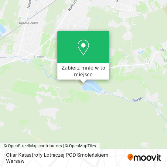 Mapa Ofiar Katastrofy Lotniczej POD Smoleńskiem