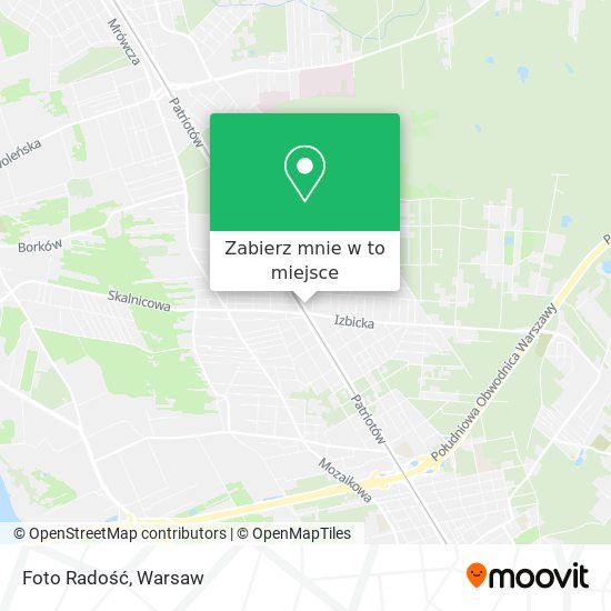 Mapa Foto Radość