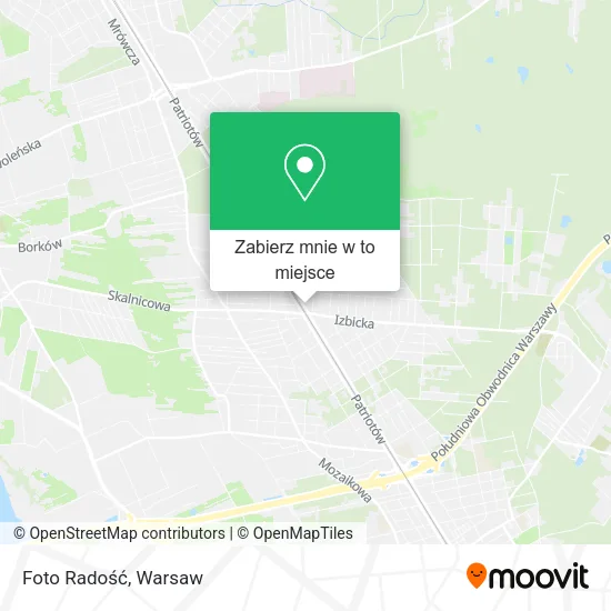 Mapa Foto Radość