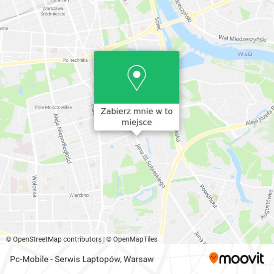 Mapa Pc-Mobile - Serwis Laptopów