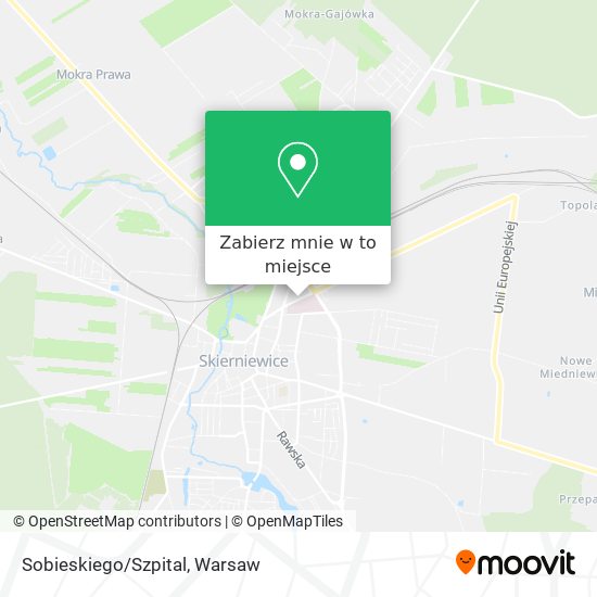 Mapa Sobieskiego/Szpital