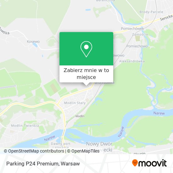 Mapa Parking P24 Premium