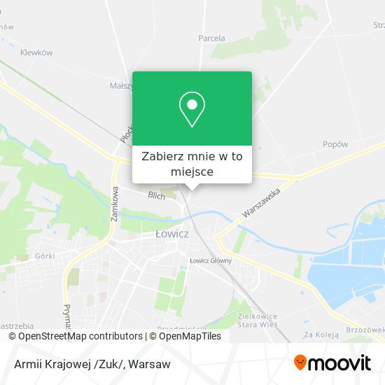 Mapa Armii Krajowej /Zuk/