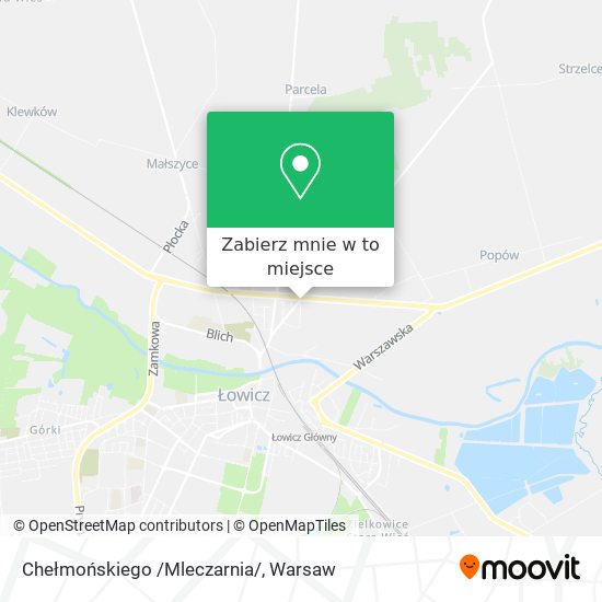 Mapa Chełmońskiego /Mleczarnia/