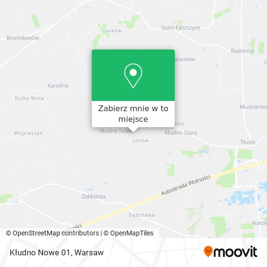 Mapa Kłudno Nowe 01