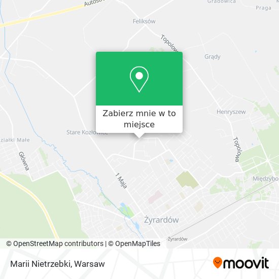 Mapa Marii Nietrzebki