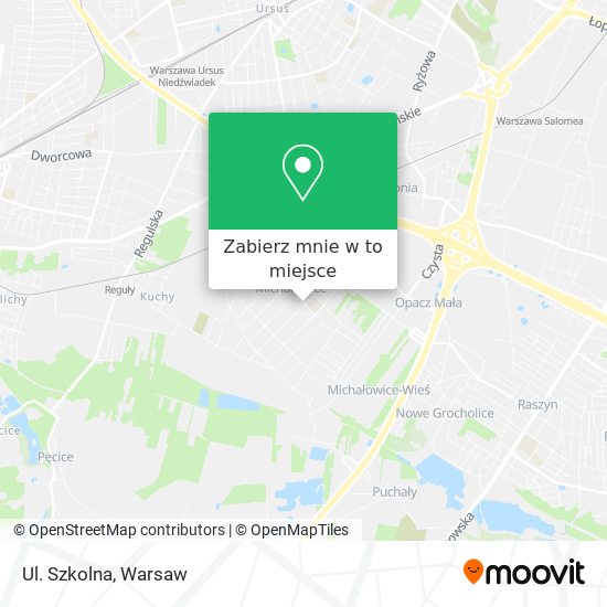 Mapa Ul. Szkolna