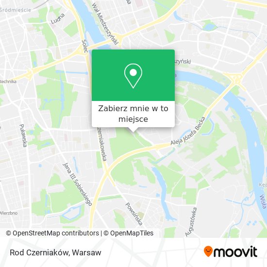 Mapa Rod Czerniaków