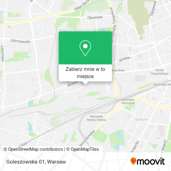 Mapa Goleszowska 01