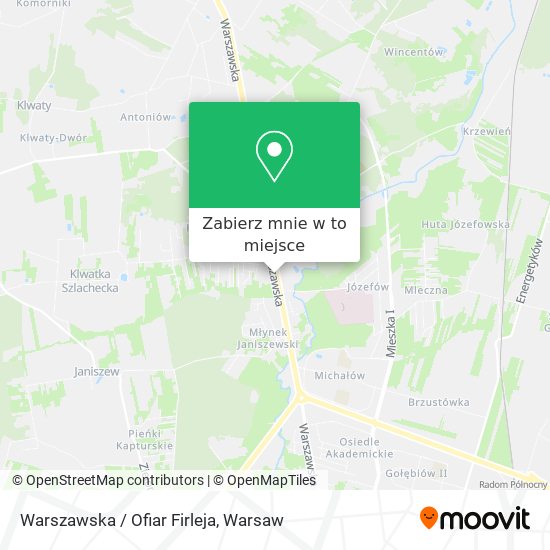 Mapa Warszawska / Ofiar Firleja