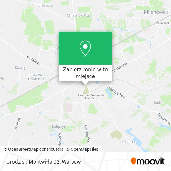 Mapa Grodzisk Montwiłła 02