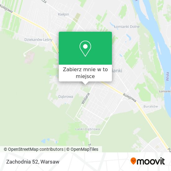 Mapa Zachodnia 52