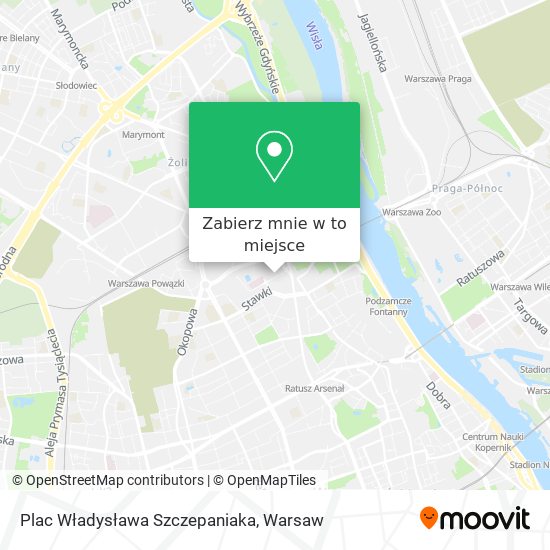 Mapa Plac Władysława Szczepaniaka