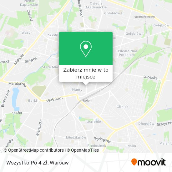 Mapa Wszystko Po 4 Zł