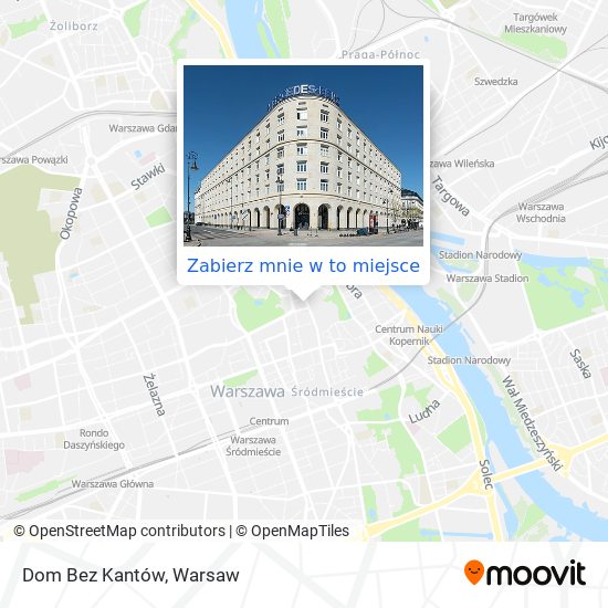 Mapa Dom Bez Kantów