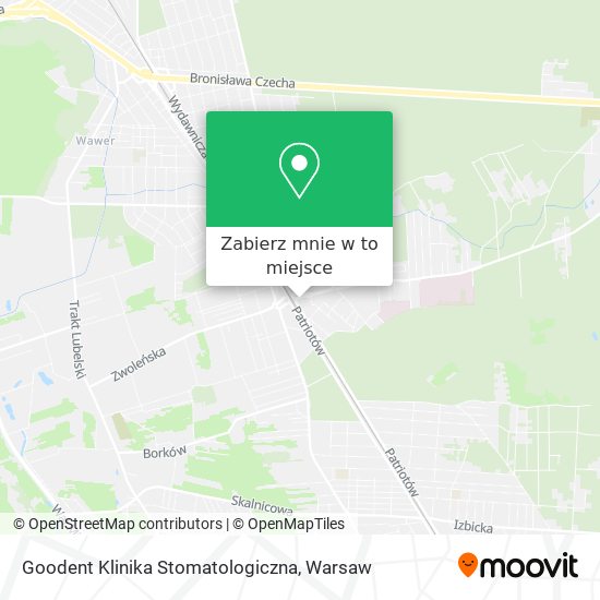 Mapa Goodent Klinika Stomatologiczna