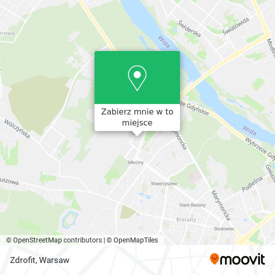 Mapa Zdrofit