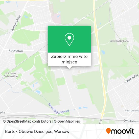 Mapa Bartek Obuwie Dziecięce