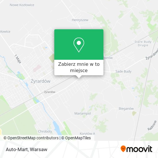 Mapa Auto-Mart