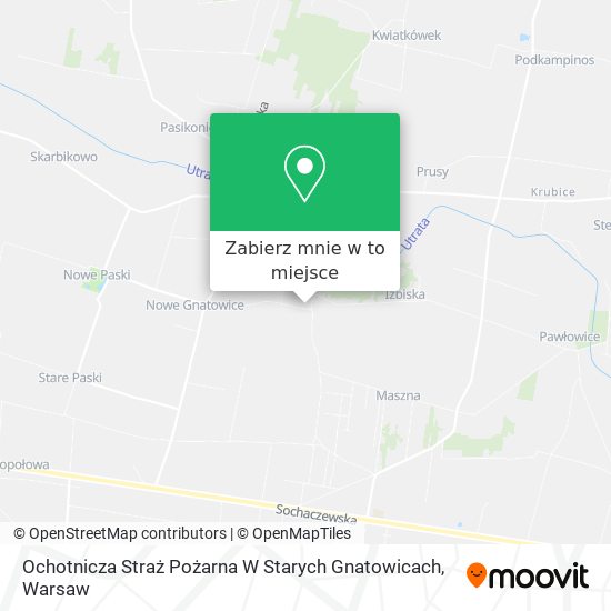 Mapa Ochotnicza Straż Pożarna W Starych Gnatowicach