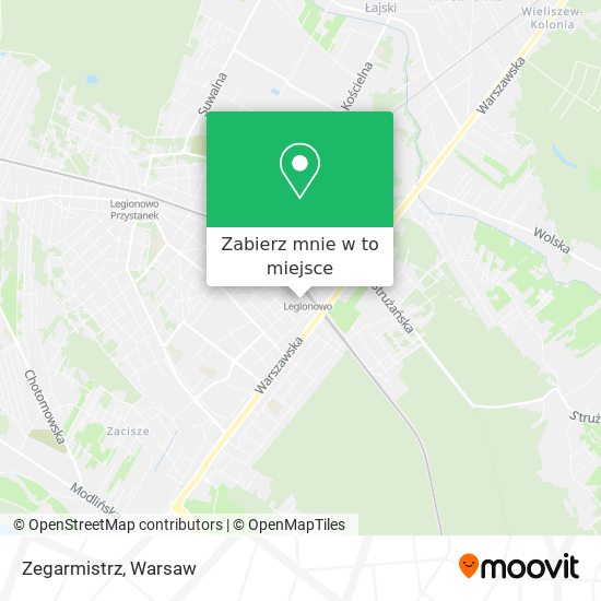 Mapa Zegarmistrz